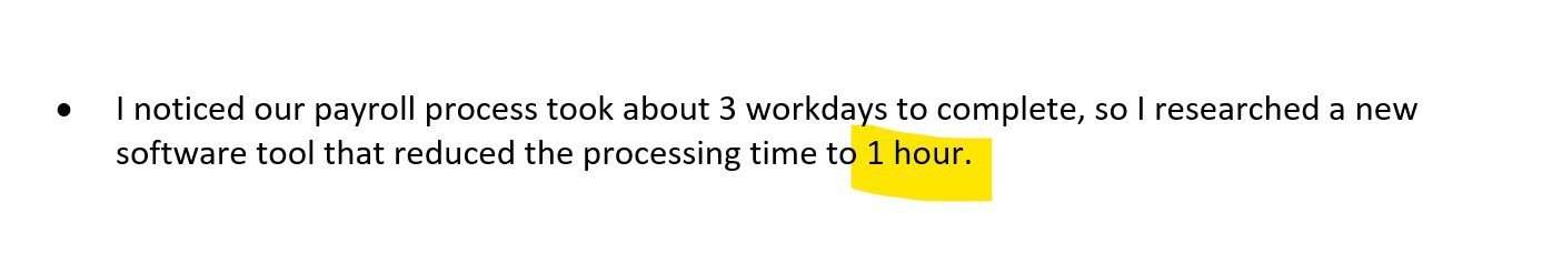 How to Write Powerful Resume Bullet Points | Upword Resume