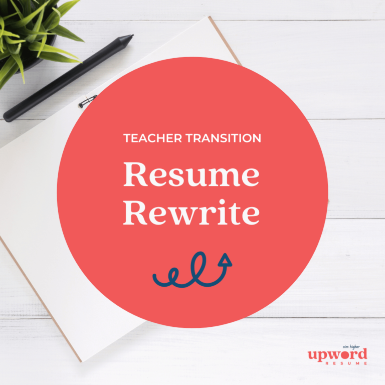 Resume Rewrite Upword Resume