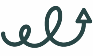 upward squiggle arrow