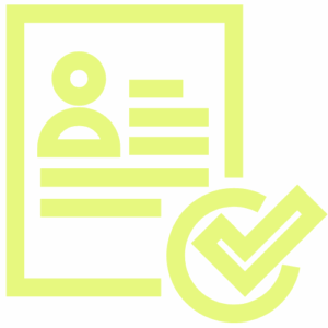 resume with checkmark